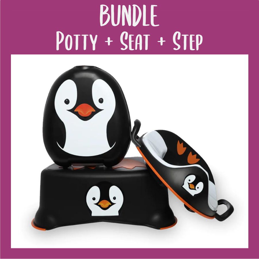 My Carry Potty Training Set Penguin The Nappy Lady